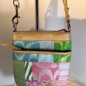 Patchwork Coach Bag